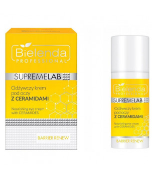 IS Supremelab Barrier Renew Живильний крем для шкіри навколо очей з керамідами Bielenda professional, 15 мл