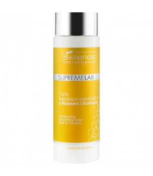 IS Supremelab Barrier Renew Успокаивающий и увлажняющий тоник с алоэ вера и куркумой Bielenda profes