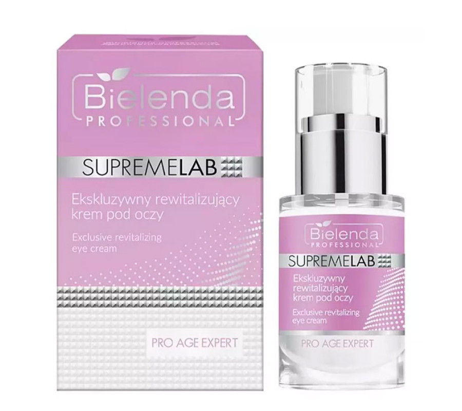 IS SUPREMELAB Ексклюзивний відновлюючий крем для шкіри навколо очей Bielenda professional, 15 мл