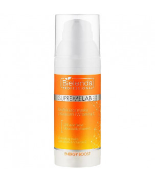 IS Supremelab Energy Boost Відлущувальна маска з кислотами та вітаміном С Bielenda professional, 50г