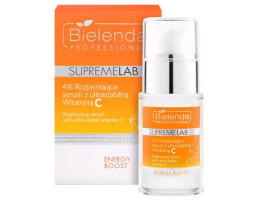 IS Supremelab Energy Boost Освітлююча сироватка зі стабільним вітаміном С Bielenda professional, 15 мл