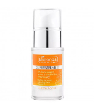 IS Supremelab Energy Boost Осветительная сыворотка со стабильным витамином С Bielenda professional,