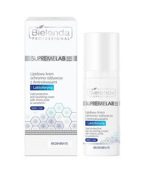 Supremelab Derm Захисний та живильний ліпідний крем з амінокислотами та лактоферином Bielenda professional, 50