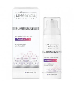 IS Supremelab Re-Advanced Активний нічний крем з ретинолом Bielenda professional, 50 мл