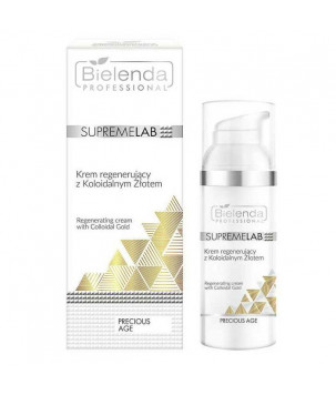 IS Supremelab Регенеруючий крем з колоїдним золотом Bielenda professional, 50 мл