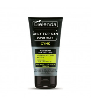 Bielenda Гель для вмивання обличчя Only For Men Super Mat, 150 г