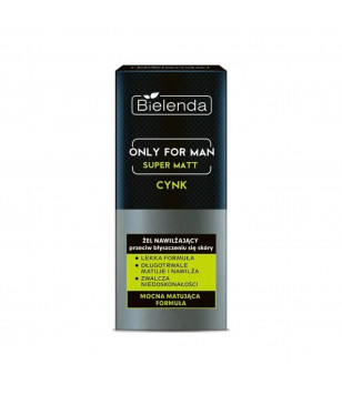 Bielenda Гель для обличчя Only For Men Super Mat, 50 мл