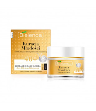 Bielenda Крем для обличчя Youth Therapy зволожуючий проти зморшок 40+ день/ніч, 50 мл