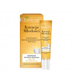 Bielenda Крем для кожи вокруг глаз Youth Therapy увлажняющий против морщин, 15 мл
