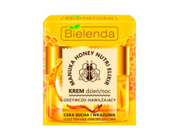 Bielenda Крем для обличчя Manuka Honey Nutri Elixir поживний та зволожуючий денний/нічний для сухої та чутливо