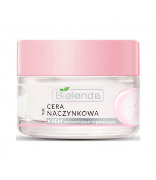 Bielenda Крем для обличчя Capillary Skin нічний зміцнюючий та відновлюючий, 50 мл