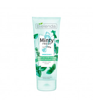 Bielenda Смягчающая крем-маска для ног от сильных мозолей Minty Fresh Foot Care, 100 мл