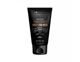 Bielenda Паста для очищения лица 3 в 1 паста, пилинг, маска Only For Men Barber Edition, 150 г