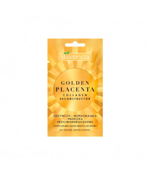 Bielenda Маска поживна та зміцнююча проти зморшок GOLDEN PLACENTA COLLAGEN RECONSTRUCTOR, 8 г