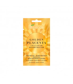 Bielenda Маска питательная и укрепляющая против морщин GOLDEN PLACENTA COLLAGEN RECONSTRUCTOR, 8 г