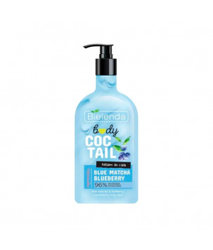 Bielenda Лосьйон для тіла відновлюючий BODY COCTAIL BLUE MATCHA, BLUEBERRY, 400 мл