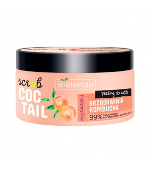 Bielenda Скраб для тіла зволожуючий SCRUB COCTAIL РЕВІНЬ, ВАНІЛЬ, 350 г