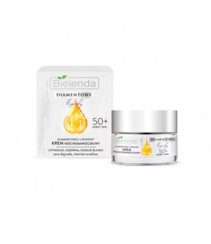 Bielenda Крем алмазно-липидный против морщин 50+ DIAMOND LIPIDS день/ночь, 50 мл