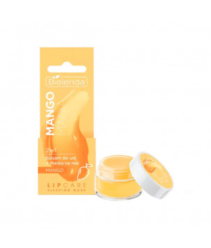 Bielenda Бальзам-маска для губ Манго-манія LIP CARE SLEEPING MASK, 10 г
