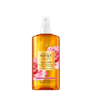 Bielenda Масло увлажняющее LUXURY BODY OILS 3 в 1 роза, камелия, опунция, 150 мл