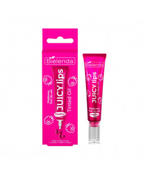 Bielenda Олія-тінт для губ Juicy Tint Lip Oil Малина, 10 г