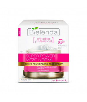 Bielenda Крем для обличчя Skin Clinic Professional денний/нічний з фітокерамідом омега та Q10, 50 мл