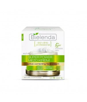 Bielenda Крем для обличчя Skin Clinic Professional денний/нічний з мандарином та лактобіоновою кислотою, 50 мл