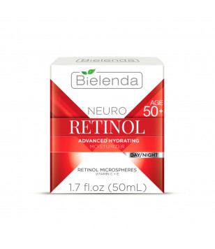 Bielenda Крем для лица Neuro Retinol лифтинговый-концентрат против морщин 50+ день/ночь, 50 мл