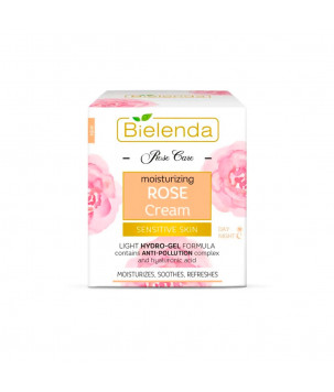 Bielenda Крем для обличчя Rose Care зволожуючий і заспокійливий з троянди, 50 мл