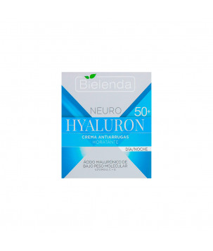Bielenda Крем для обличчя Neuro Hialuron крем-ліфтинг-концентрат проти зморшок 50+ день/ніч, 50 мл