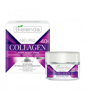 Bielenda Крем для обличчя Neuro Collagen зволожуючий-концентрат проти зморшок 40+ день/ніч, 50 мл