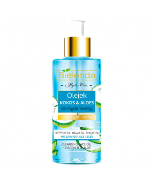 Bielenda Олія для очищення обличчя Hydra Care кокосова, 140 мл