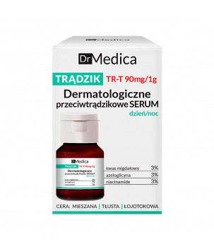 Bielenda Сироватка для обличчя Dr Medica Acne дерматологічна від прищів день/ніч, 30 мл