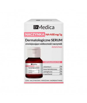 Bielenda Сироватка для обличчя Dr Medica Capillary дерматологічна для зменшення видимості капілярів день/ніч г