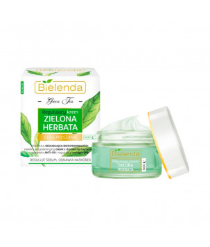 Bielenda Крем для обличчя Зелений Чай регулюючий нічний, 50 мл