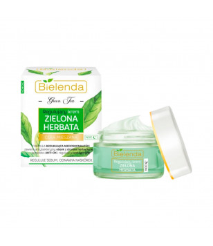 Bielenda Крем для лица Зеленый Чай регулирующий ночной, 50 мл