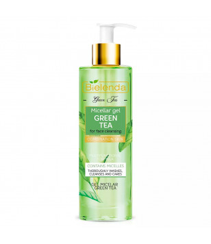Bielenda Гель для умывания Зеленый Чай мицеллярный, 200 мл