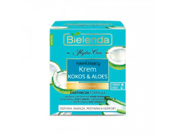 Bielenda Крем для обличчя Hydra Care зволожуючий Кокос та Алое для сухої та зневодненої шкіри, 50 мл