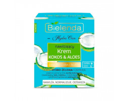 Bielenda Крем для обличчя Hydra Care зволожуючий Кокос та Алое для комбінованої та жирної шкіри, 50 мл