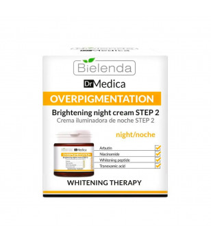 Bielenda Крем Dr Medica OVERPIGMENTATION Шаг 2 осветляющий ночной, 50 мл