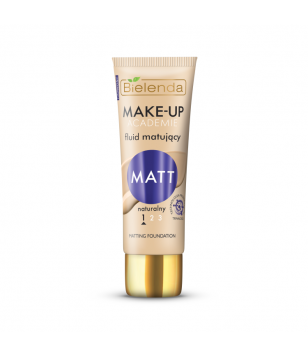 Bielenda Флюид для лица Make-Up Academie матирующий натуральный, 30 г