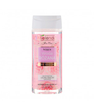 Bielenda Тонік для обличчя Rose Care заспокійлива рожева вода 3 в 1, 200 мл