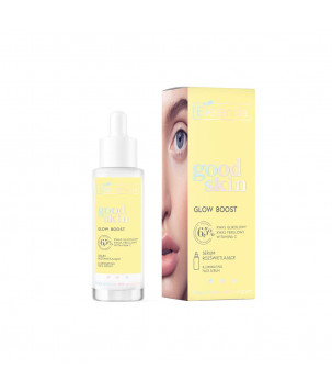 Bielenda Сироватка освітлююча GOOD SKIN GLOW BOOST з гліколевою кислотою, вітаміном C, феруловою кислотою, 30