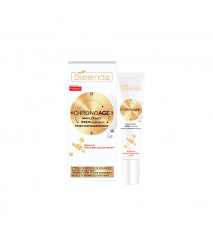 Bielenda Зволожуючий крем для шкіри навколо очей день/ніч CHRONO AGE 24 H, 15 мл