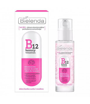 B12 BEAUTY VITAMIN Витаминная сыворотка-бустер для лица Bielenda, 30 мл