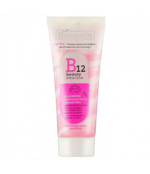 B12 BEAUTY VITAMIN Вітамінний 2-фазний крем + сироватка 2в1 для дня та ночі Bielenda, 45г