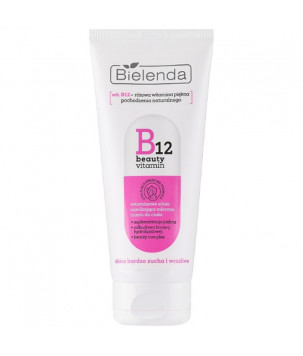 B12 BEAUTY VITAMIN Високозволожуюче молочне масло для тіла з вітамінами Bielenda, 200 мл
