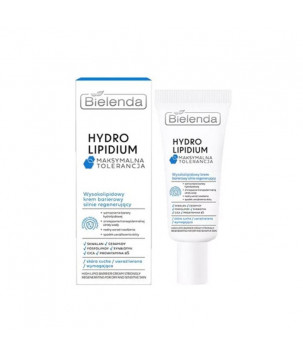 HYDROLIPIDUM MAXIMUM TOLERANCE Високоліпідний бар'єрний крем сильно регенеруючий Bielenda, 50 мл
