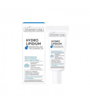 HYDROLIPIDUM MAXIMUM TOLERANCE Высоколипидный барьерный крем сильно регенерирующий Bielenda, 50 мл