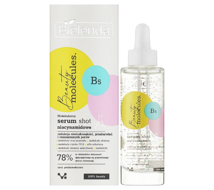 BEAUTY MOLECULES Молекулярна сироватка з ніацинамідом Bielenda, 30 мл